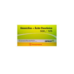AMOXICILINA/AC.CLAVUL 500mg/125mg comp. x 20