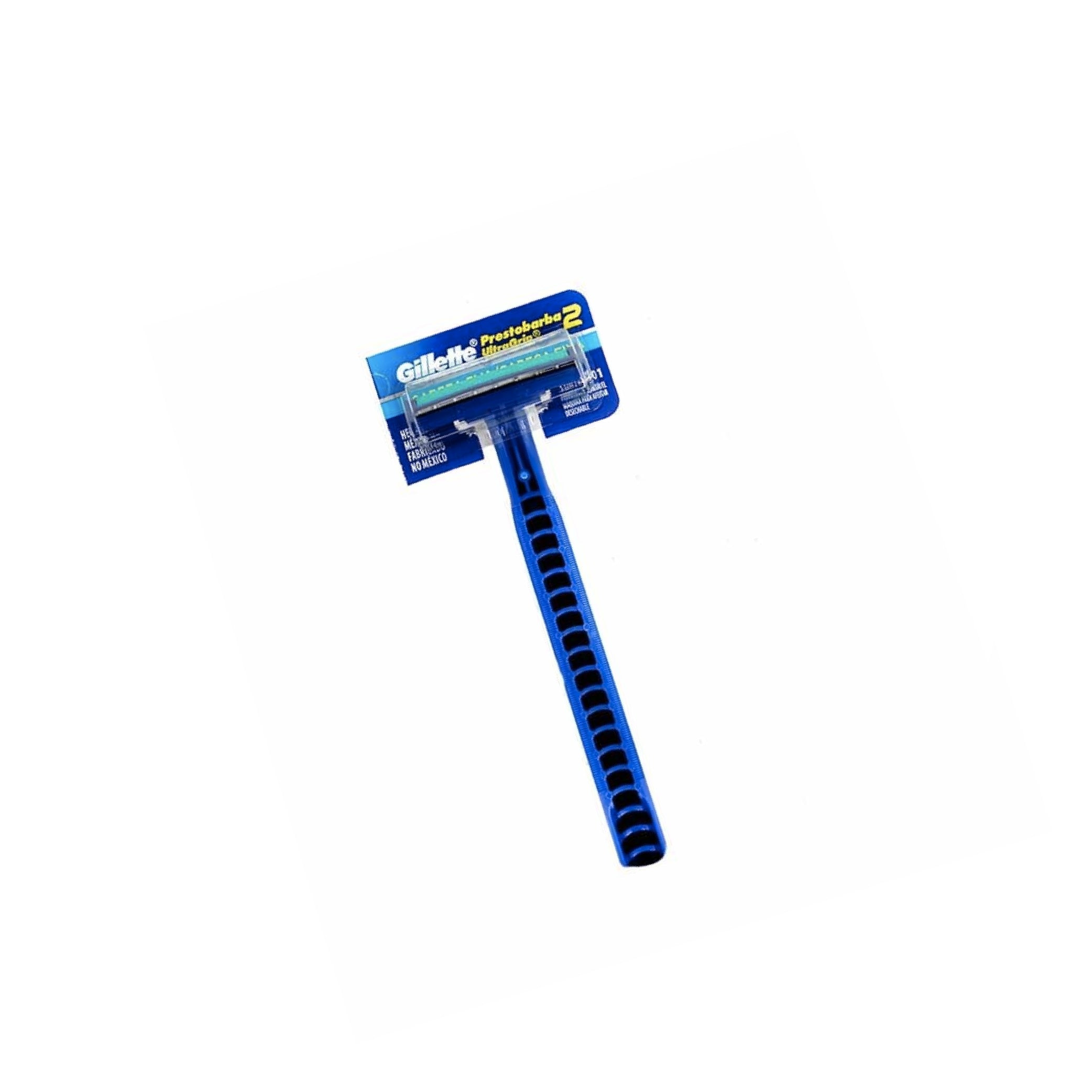 p1_i13_gillette_prestobarba-1.jpg GILLETTE PRESTOBARBA ULTRA GRIP DOBLE HOJA X1 - Imagen 1