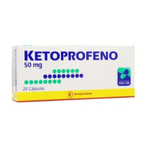 KETOPROFENO MINTLAB 50mg Caps. x 20
