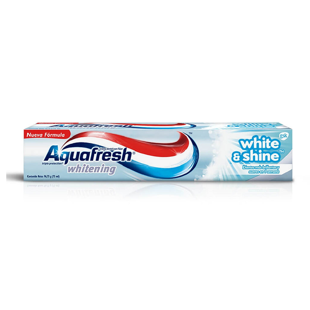 p1_i21_aquafresh_pasta_dent-1.jpg AQUAFRESH PASTA DENTAL WHITE SHINE X75 GR - Imagen 1
