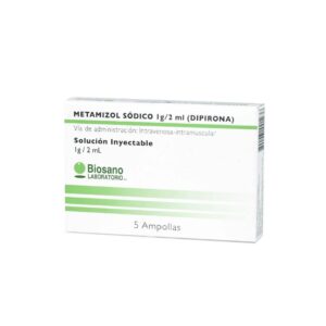 METAMIZOL AMP 1G/2ML X5