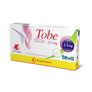 Tobe 2,5 mg Comprimidos Recubiertos x 30