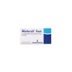 NEFERSIL FAST 125mg Caps. Rígidas x 10