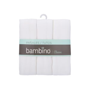 BAMBINO PAÑAL BLANCO x 3