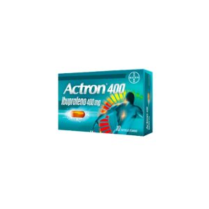 ACTRON 400mg Caps. Blandas x 10